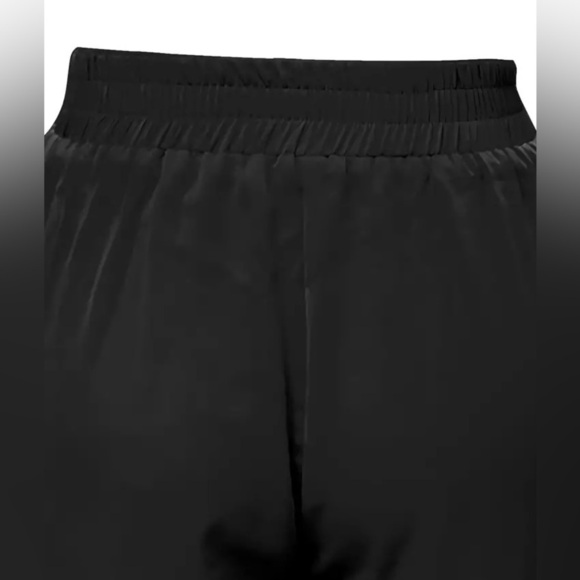 Knit 2 pc Wide Leg Pant Set - Black - XL  NWT - Picture 5 of 6